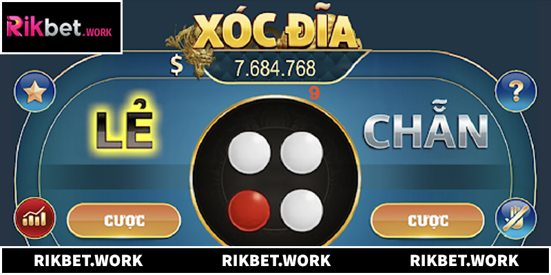Hướng dẫn cách đặt cược xóc đĩa Rikbet